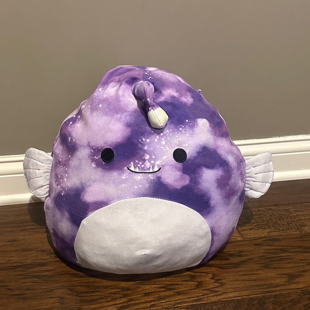 Purple Easton Angler Fish Squishmallow